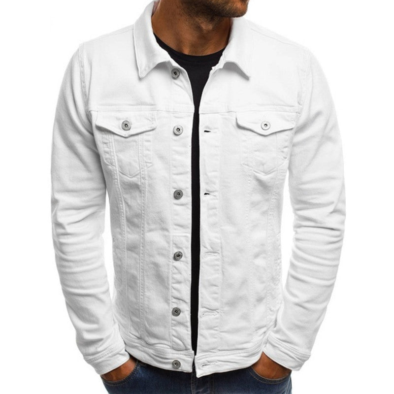 Men's Long-sleeve Trucker Jacket – Green