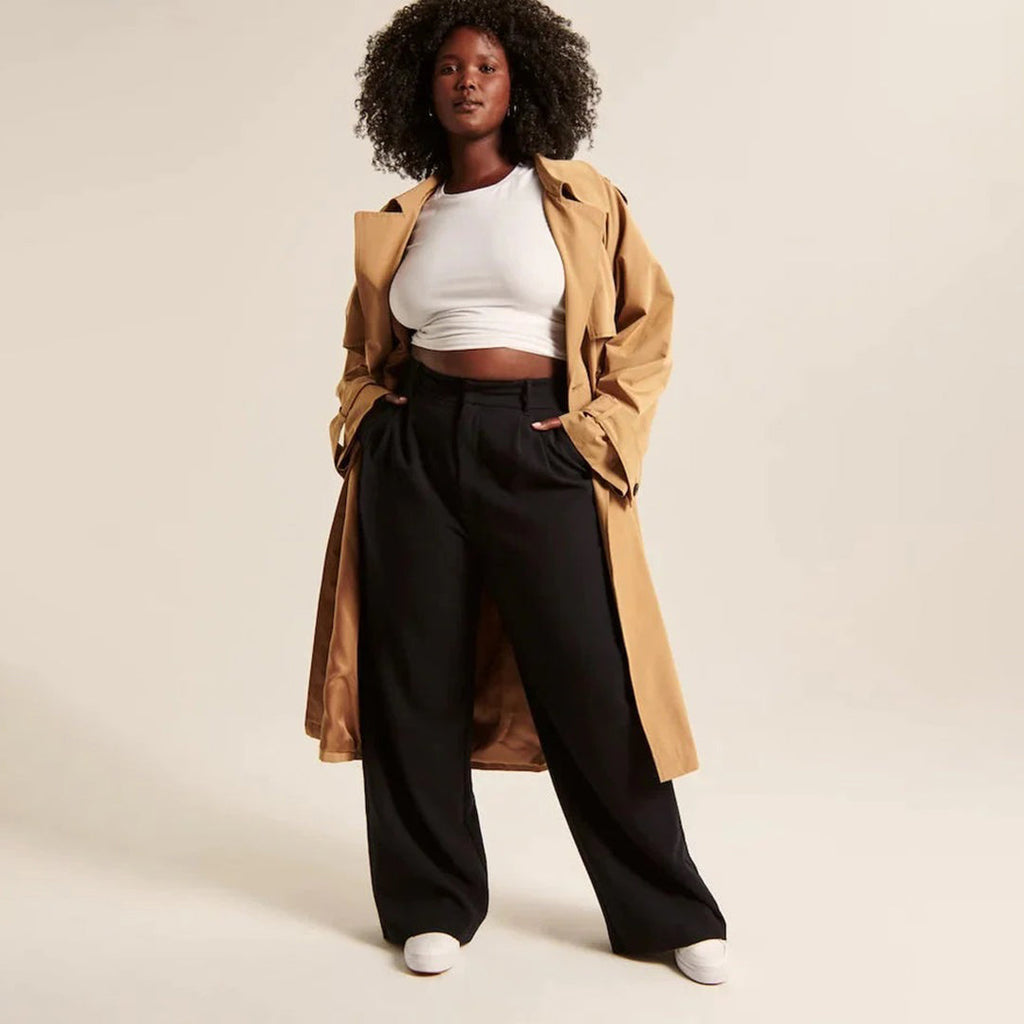 Women's Wide-leg Trousers – Blue