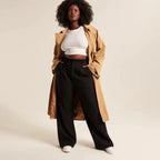 Women's Wide-leg Trousers – Blue