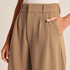 Women's Wide-leg Trousers – Blue