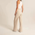 Women's Wide-leg Trousers – Blue