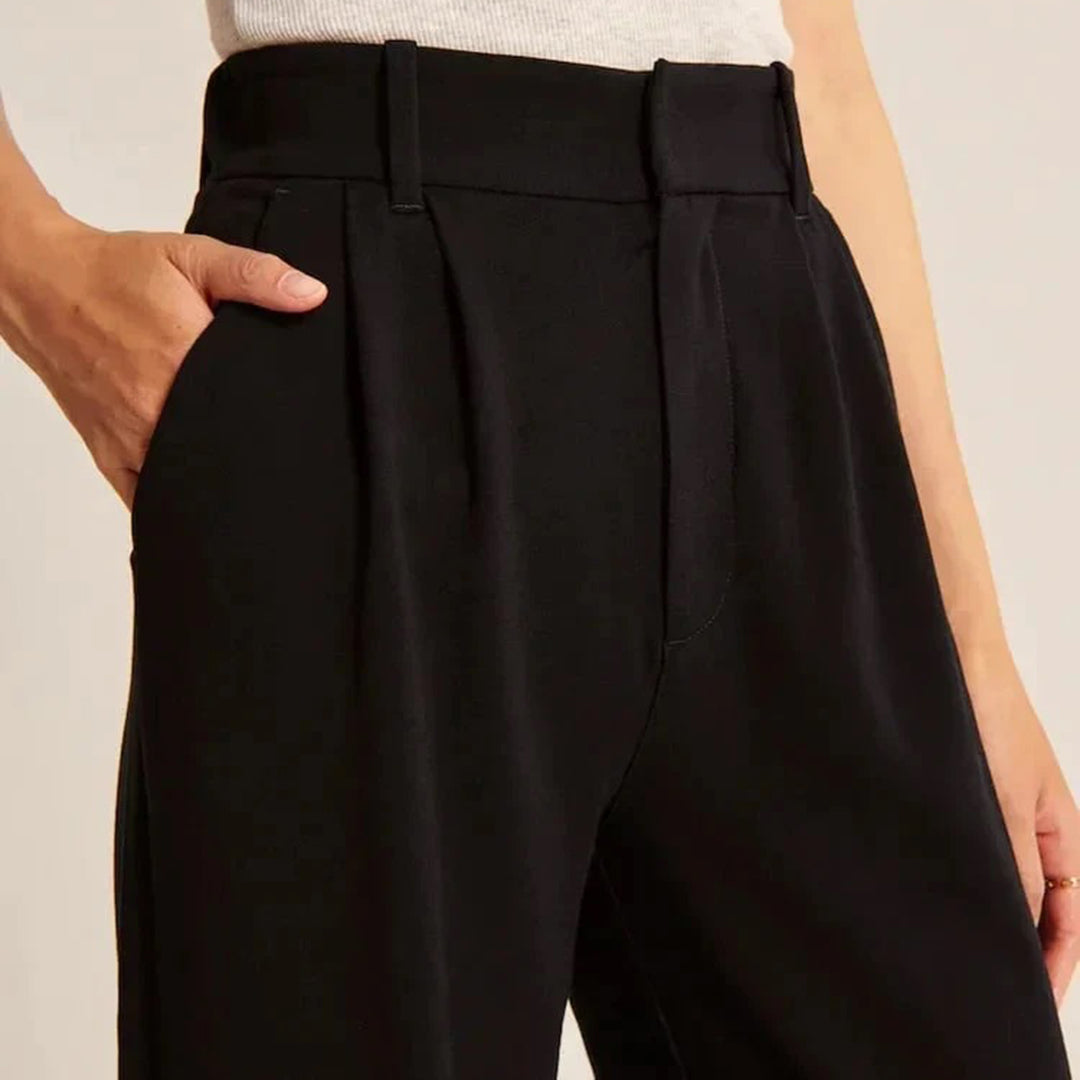Women's Wide-leg Trousers – Blue
