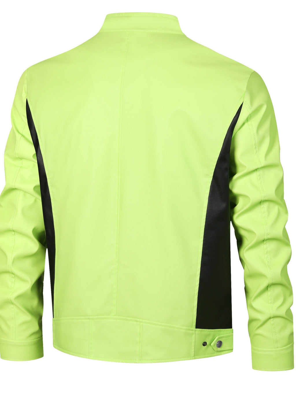 Men's Multi-Zip Faux Leather Jacket