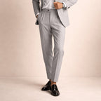 Men's Tailored Pleated Trousers – Relaxed Vintage Fit