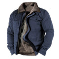 Men's Quilted Jacket with Water-Repellent Finish
