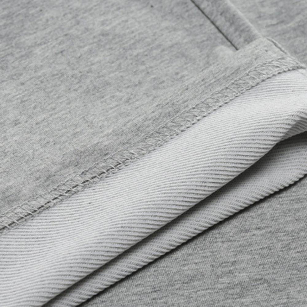Men's Wide-Leg Cotton Joggers