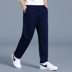 Men's Wide-Leg Cotton Joggers