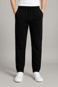 Men's Wide-Leg Cotton Joggers