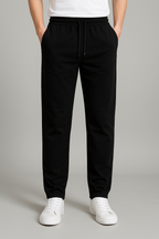 Men's Wide-Leg Cotton Joggers