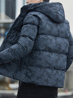 Men's Camouflage Winter Jacket with Hood
