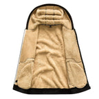 Men's Zip-front Cardigan with hood