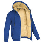 Men's Zip-front Cardigan with hood