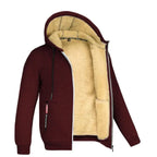 Men's Zip-front Cardigan with hood