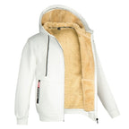 Men's Zip-front Cardigan with hood