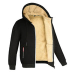 Men's Zip-front Cardigan with hood
