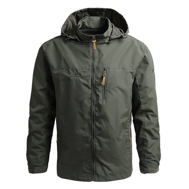Men's Lightweight Softshell Outdoor Jacket