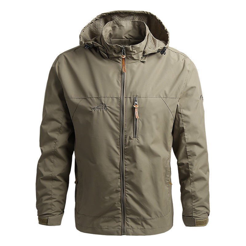 Men's Lightweight Softshell Outdoor Jacket