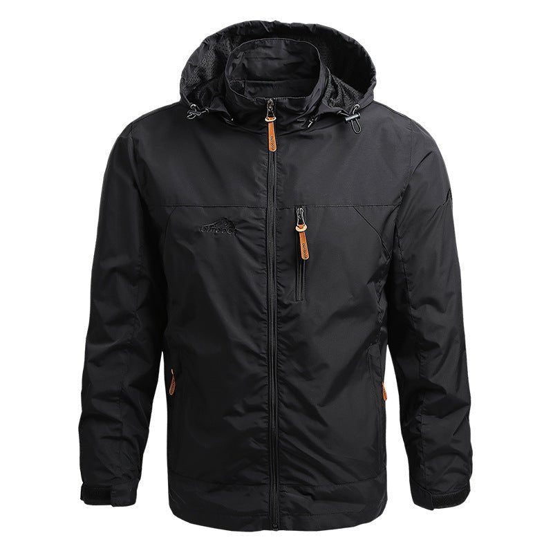 Men's Lightweight Softshell Outdoor Jacket