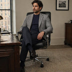 Men's Herringbone Wool-Blend Blazer – Tailored Slim Fit