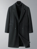 Men's Double-Breasted Winter Coat