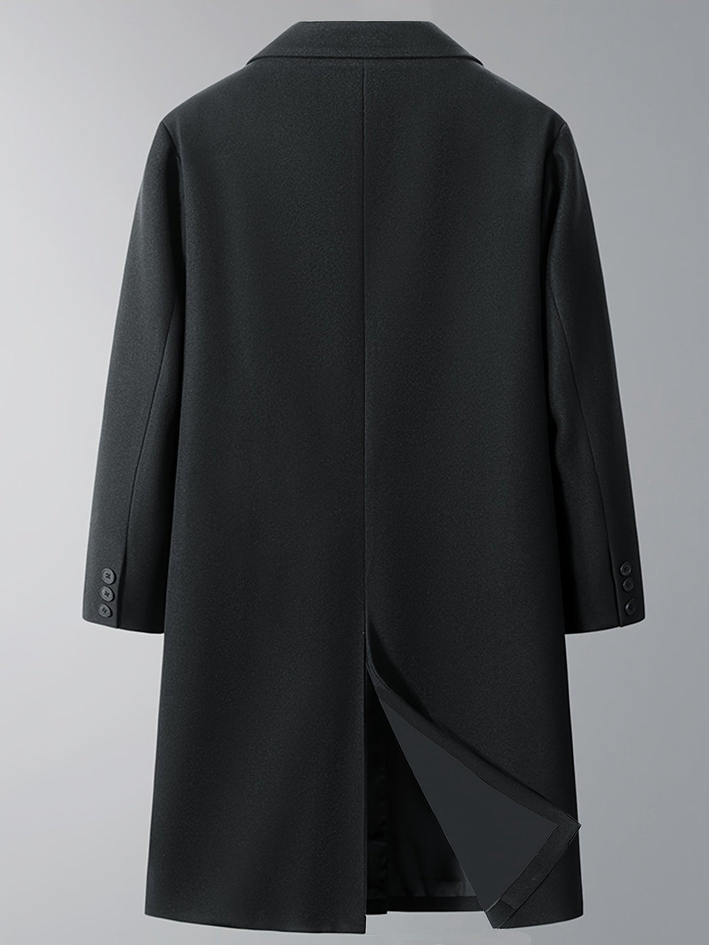 Men's Double-Breasted Winter Coat