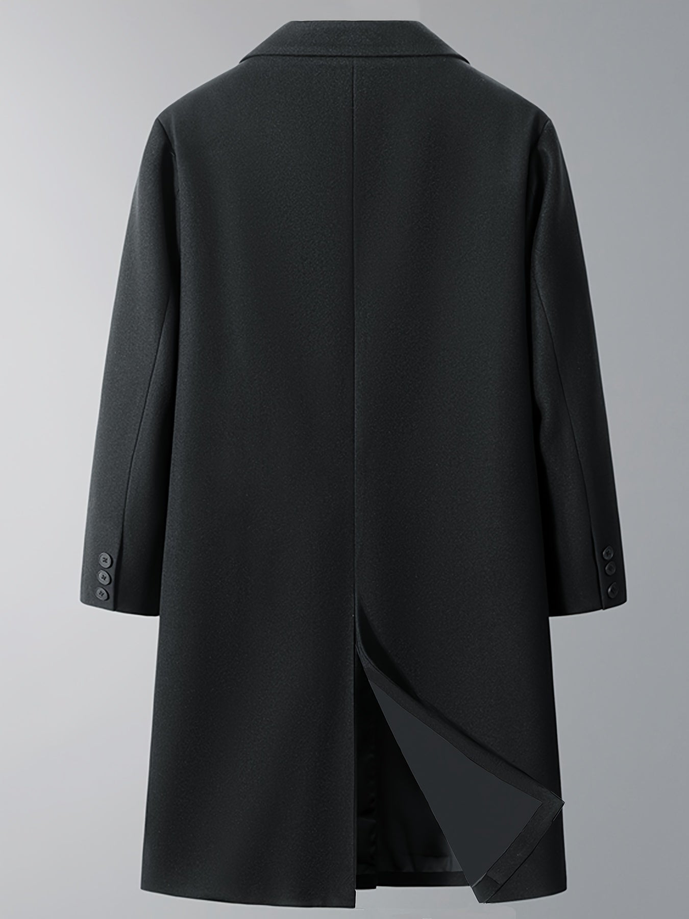 Men's Double-Breasted Winter Coat