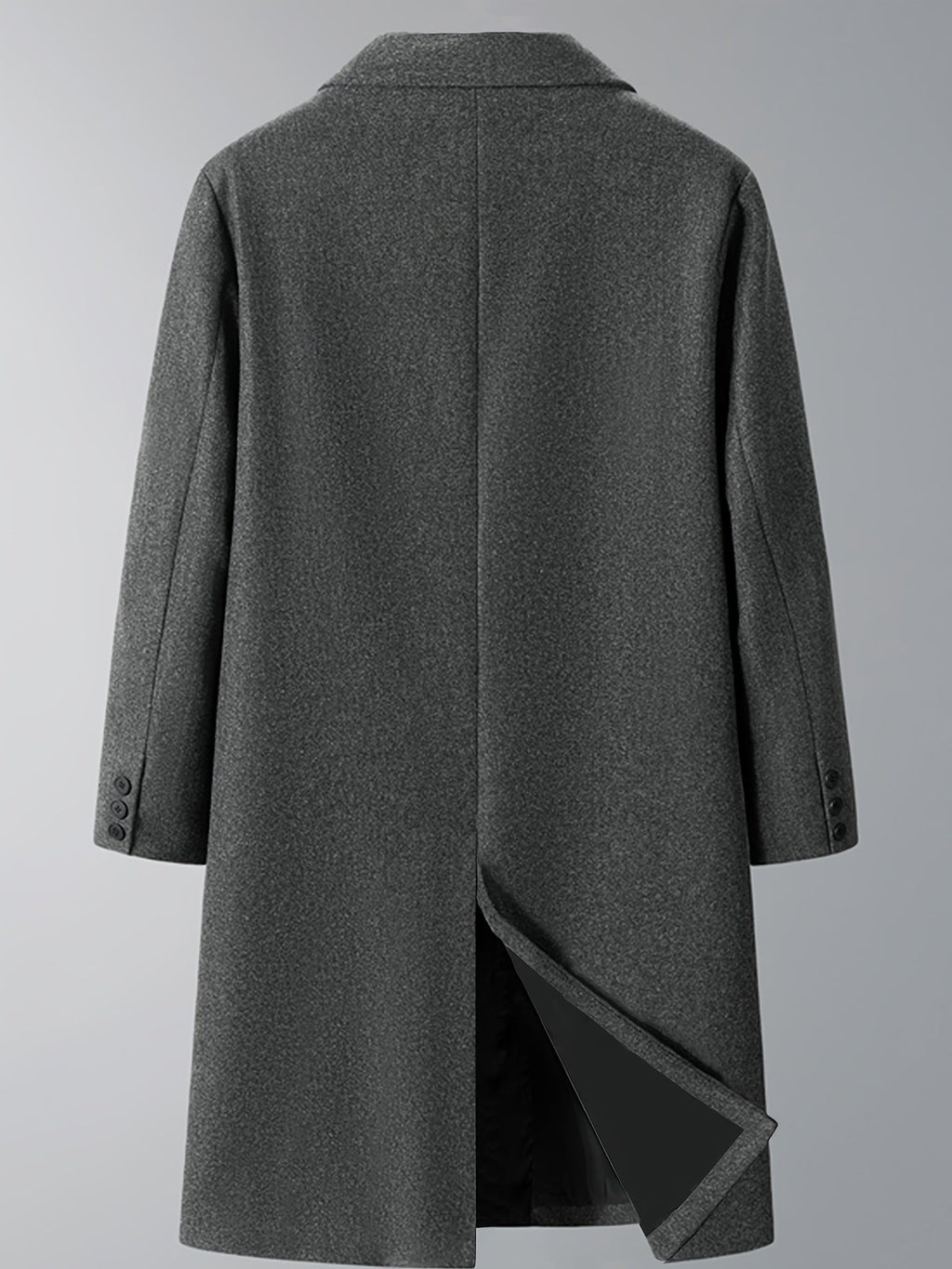 Men's Double-Breasted Winter Coat