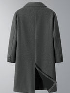 Men's Double-Breasted Winter Coat