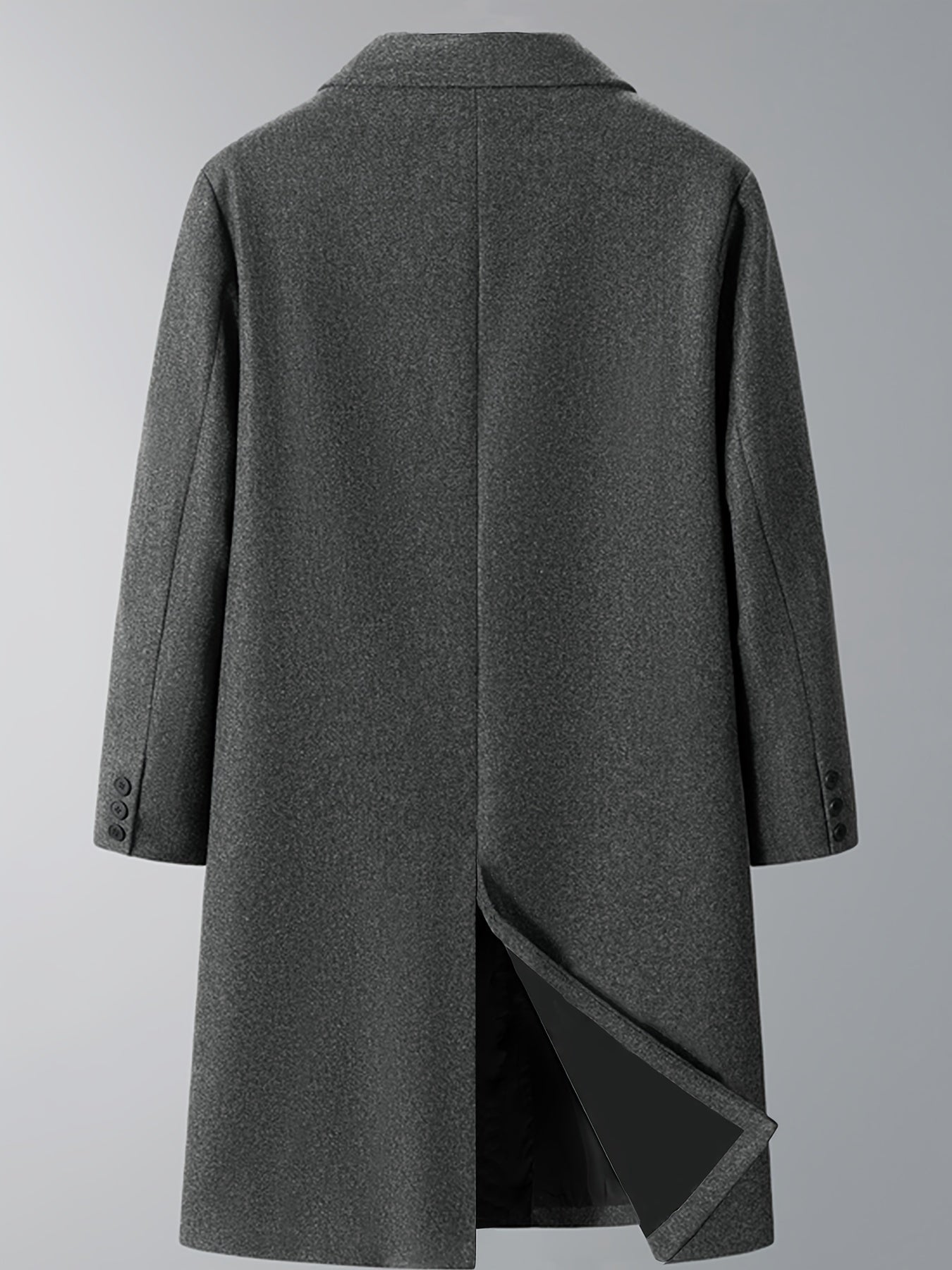 Men's Double-Breasted Winter Coat