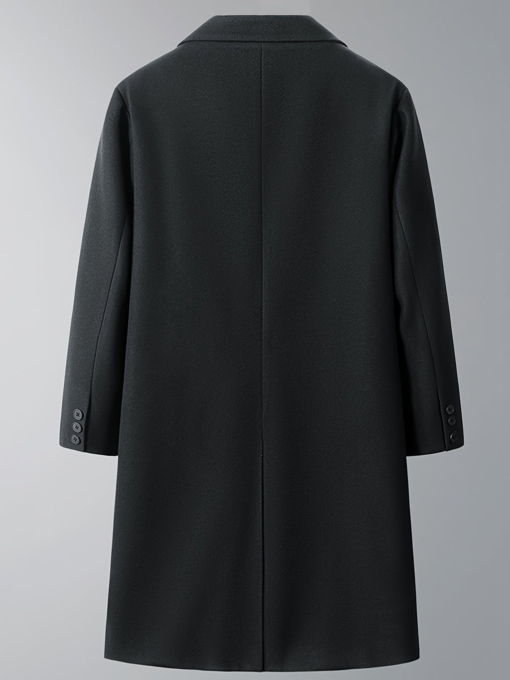 Men's Double-Breasted Winter Coat