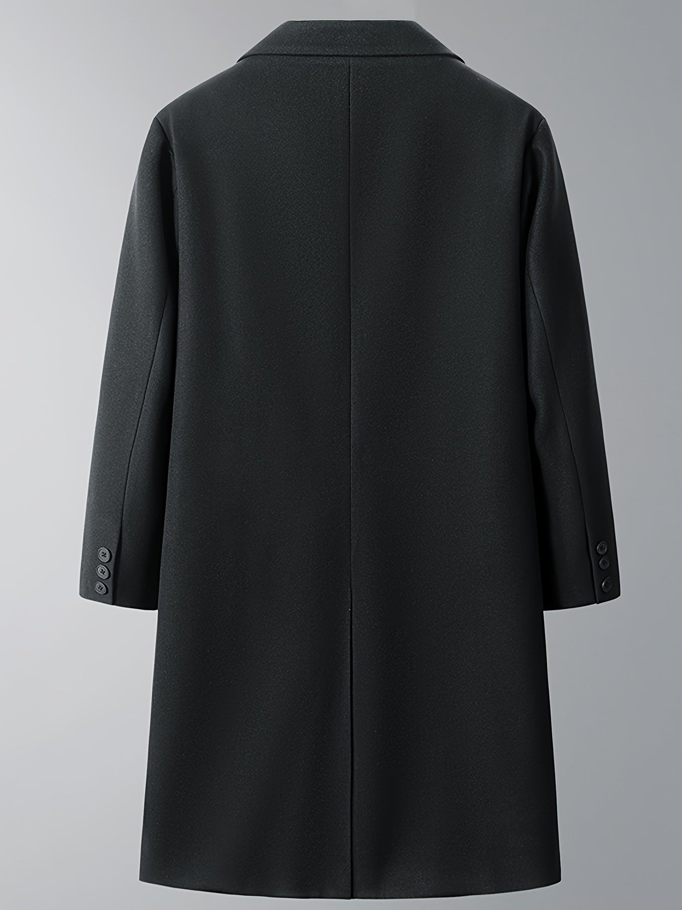 Men's Double-Breasted Winter Coat