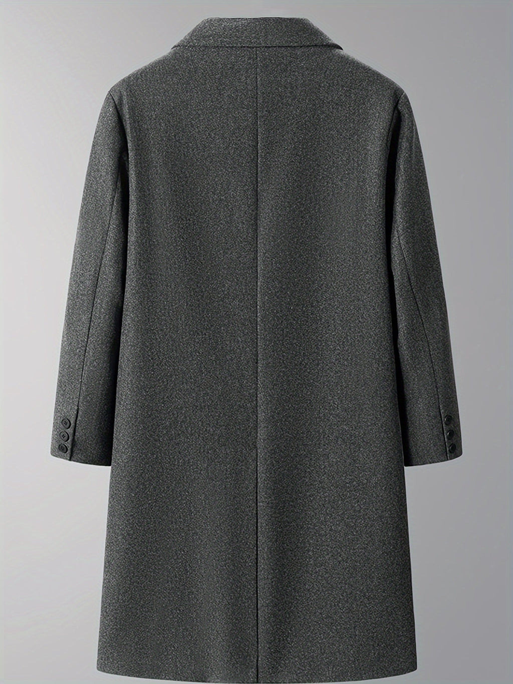 Men's Double-Breasted Winter Coat