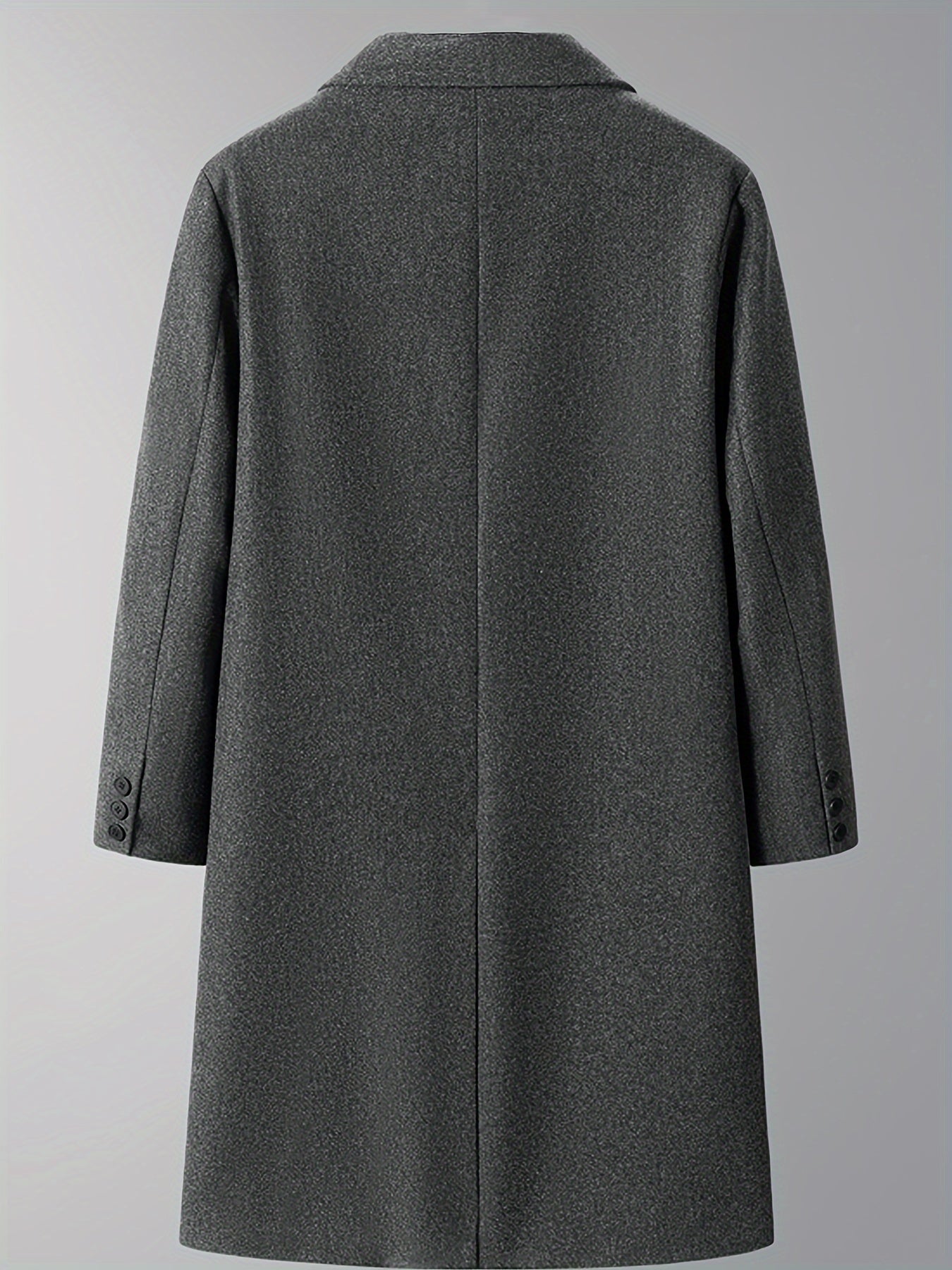 Men's Double-Breasted Winter Coat
