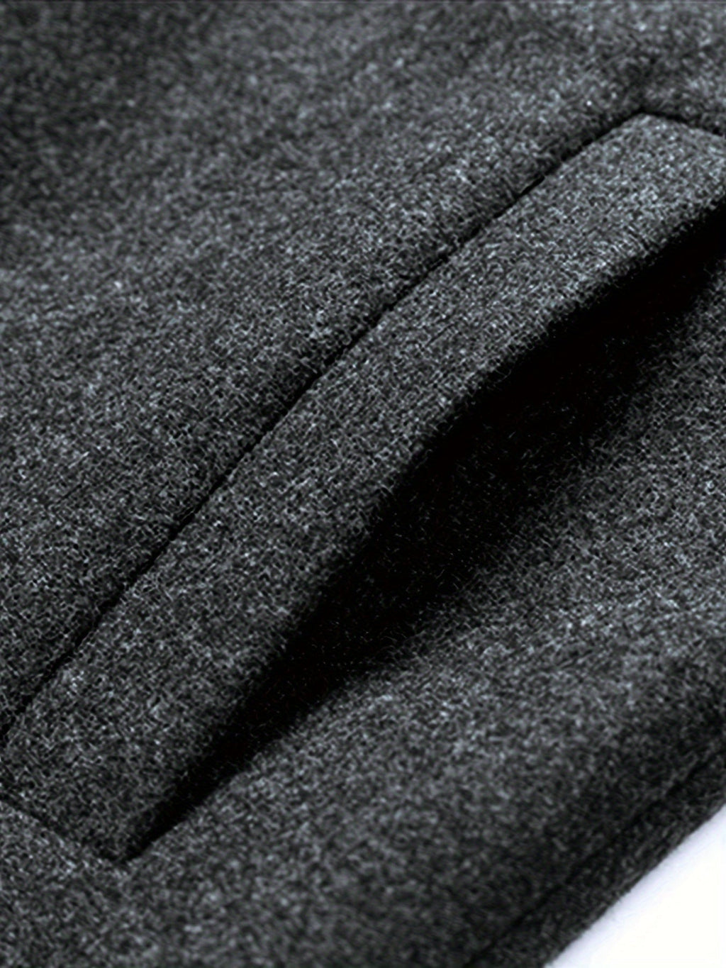 Men's Double-Breasted Winter Coat