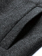 Men's Double-Breasted Winter Coat