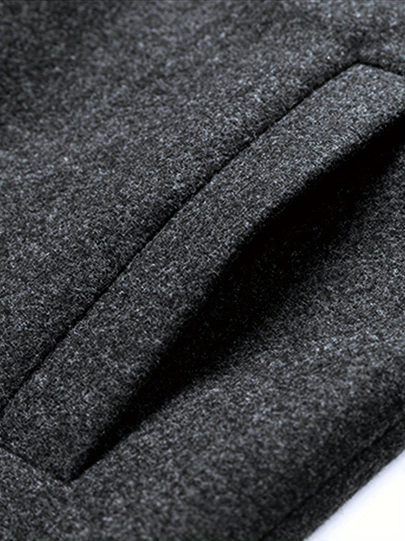 Men's Double-Breasted Winter Coat