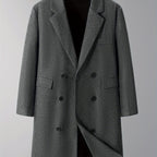 Men's Double-Breasted Winter Coat