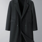Men's Double-Breasted Winter Coat