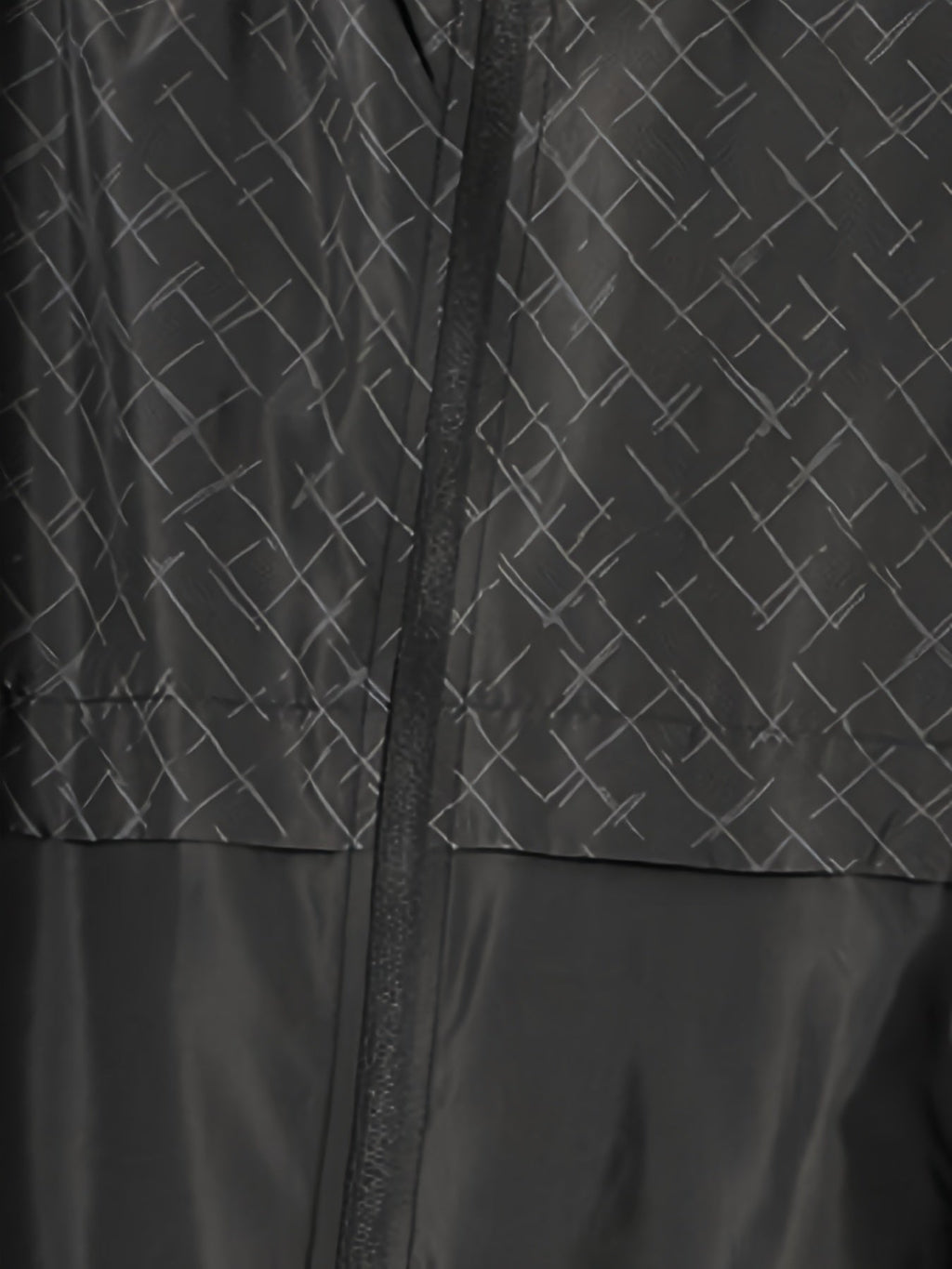 Men's Lightweight Checked Windbreaker