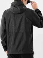 Men's Lightweight Checked Windbreaker