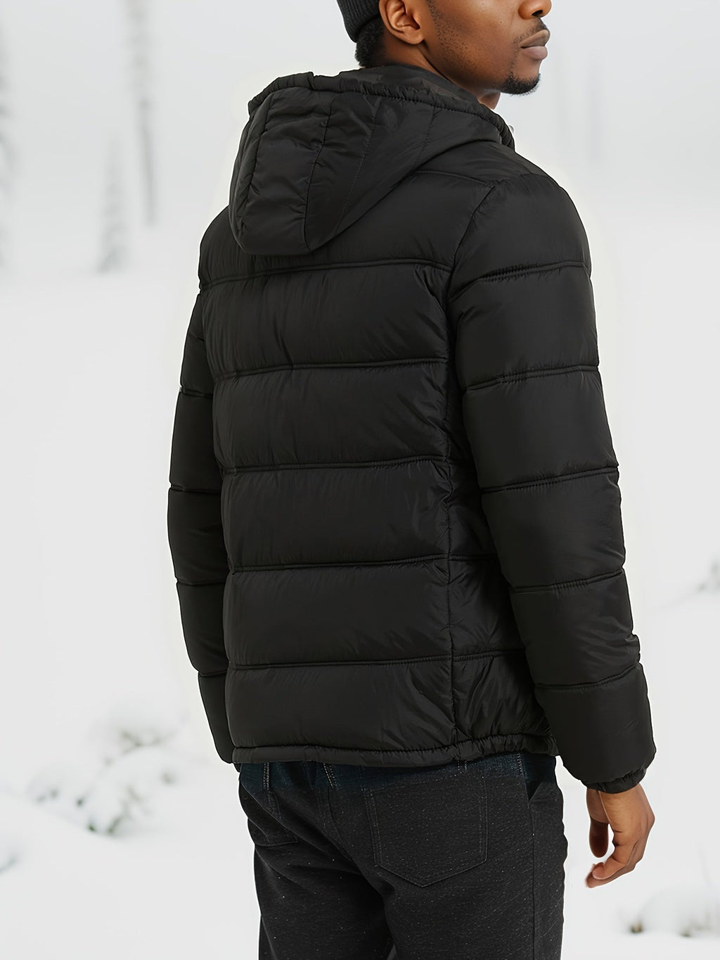 Men's Hooded Puffer Jacket
