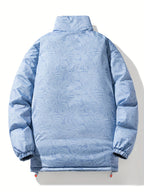 Men's Reversible Jacket with Corduroy Trim