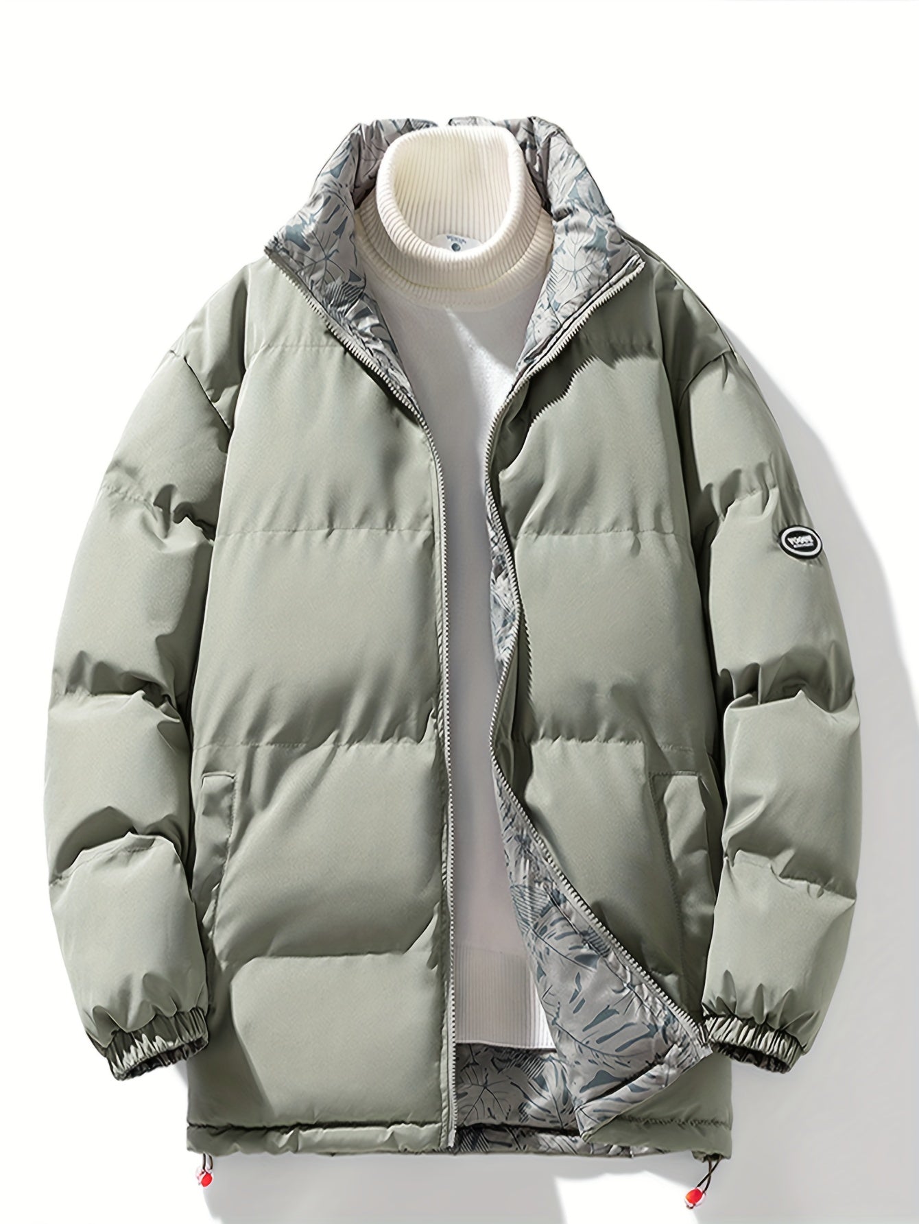 Men's Reversible Jacket with Corduroy Trim