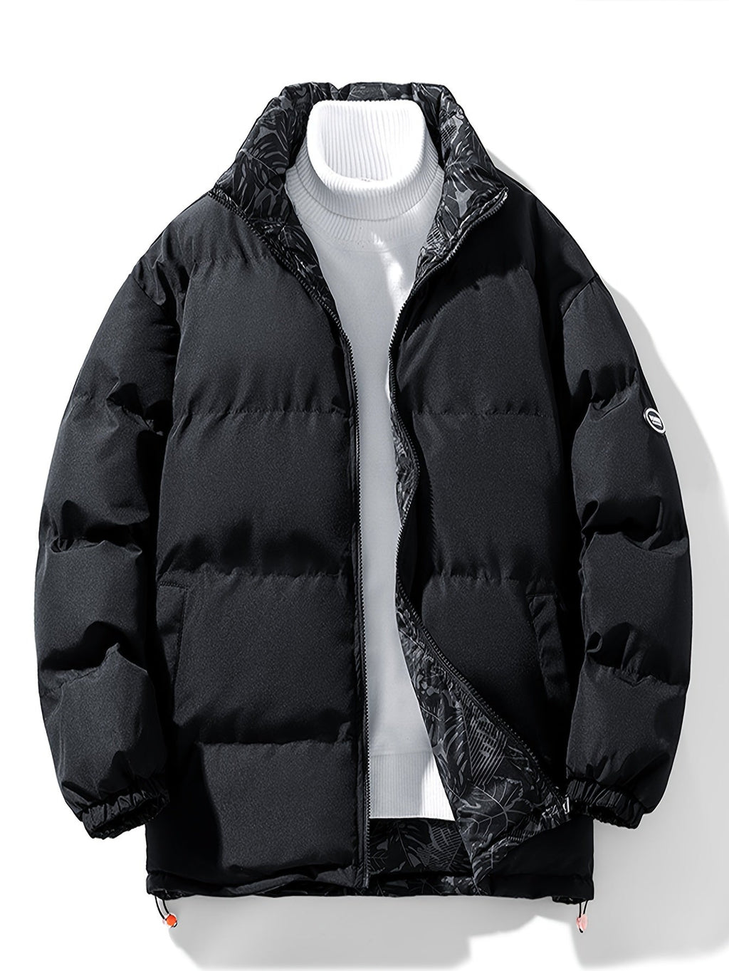Men's Reversible Jacket with Corduroy Trim