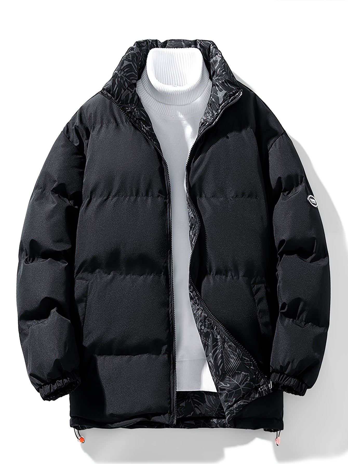 Men's Reversible Jacket with Corduroy Trim