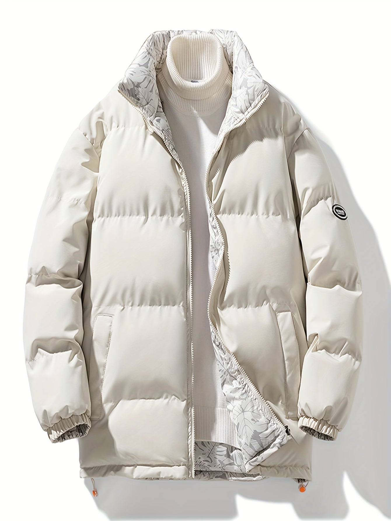 Men's Reversible Jacket with Corduroy Trim