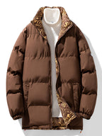 Men's Reversible Jacket with Corduroy Trim