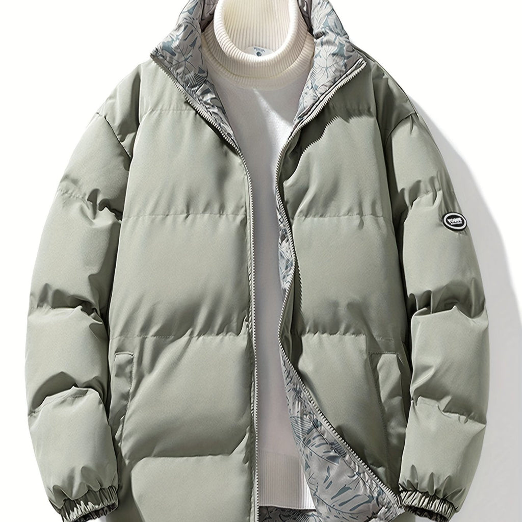 Men's Reversible Jacket with Corduroy Trim