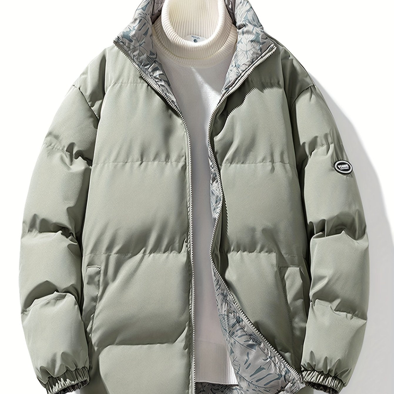 Men's Reversible Jacket with Corduroy Trim
