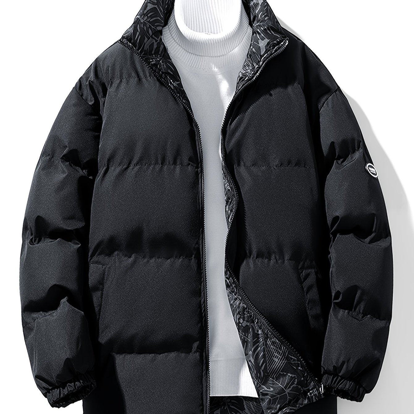 Men's Reversible Jacket with Corduroy Trim